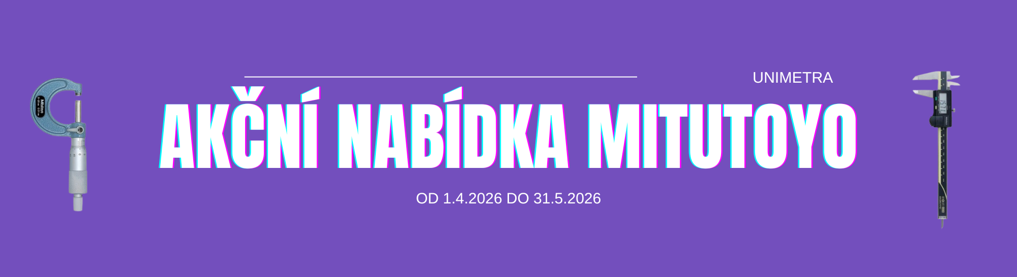 Akční nabídka Mitutoyo
